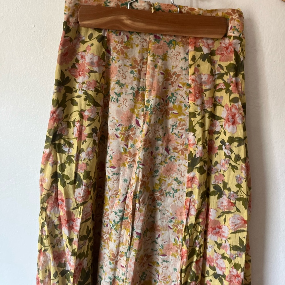 Mixed Floral Midi Skirt by Du Paradis - Picture 4 of 14